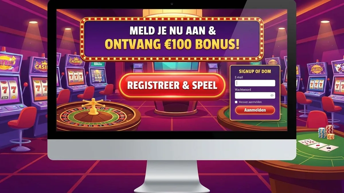 Aanmelden met bonus
